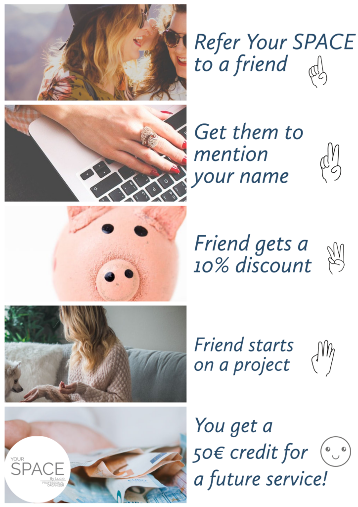 How does a referral program from your space work