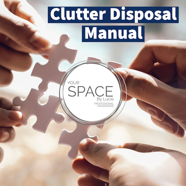 Solving the last piece of your declutterting puzzle with the Clutter Disposal Manual